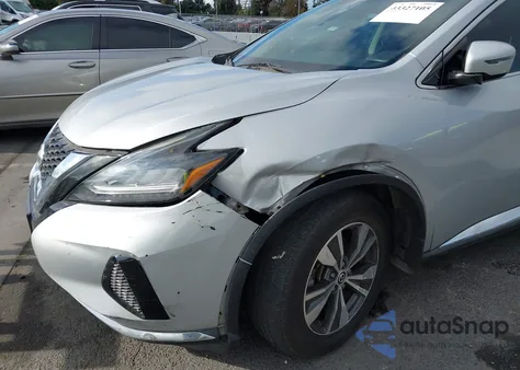 2019 Nissan Murano S z USA, uszkodzony, nr VIN 5N1AZ2MJ5KN125585